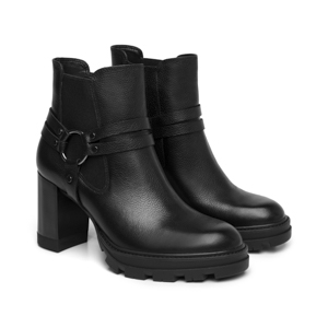 Botín Tacón Alto Exclusivo Flexi para Mujer Estilo 132601 Black