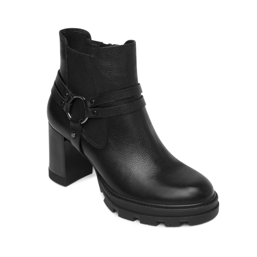 Botín Tacón Alto Exclusivo Flexi para Mujer Estilo 132601 Black