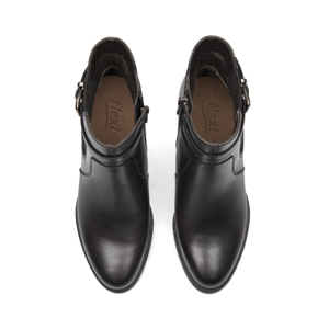 Botín Tacón Alto Exclusivo Flexi para Mujer Estilo 132702 Mocca