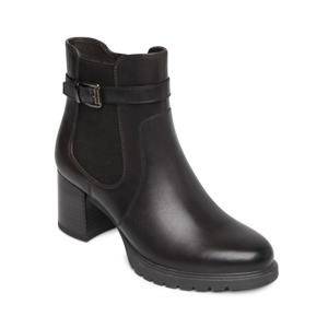 Botín Tacón Alto Exclusivo Flexi para Mujer Estilo 132702 Mocca