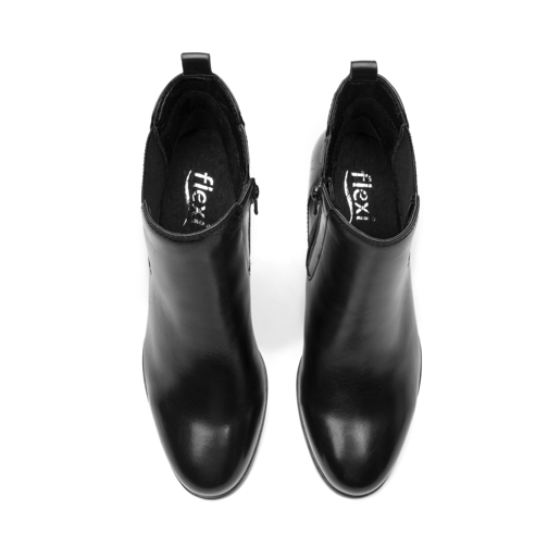 Botín Tacón Alto Exclusivo Flexi para Mujer Estilo 133401 Black