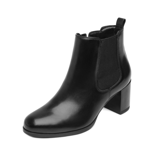 Botín Tacón Alto Exclusivo Flexi para Mujer Estilo 133401 Black
