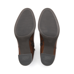 Botín Tacón Alto Exclusivo Flexi para Mujer Estilo 133401 Cognac