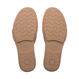 Sandalia Confort Casual Flexi para Mujer Estilo 133601 Rojo