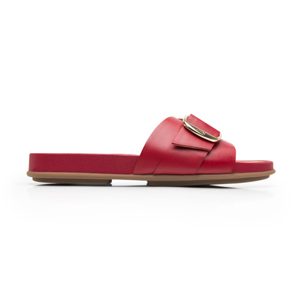 Sandalia Confort Casual Flexi para Mujer Estilo 133601 Rojo