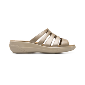 Sandalia Cuña Confort Flexi para Mujer Estilo 133701 Taupe
