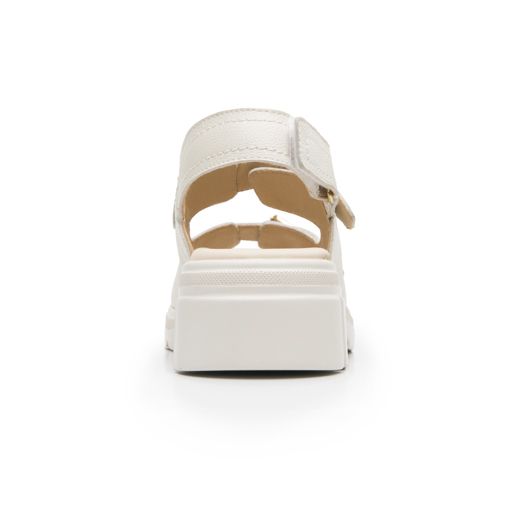 Sandalia Casual Chunky Flexi para Mujer Estilo 133805 Hueso