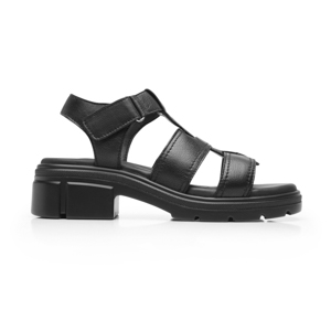 Sandalia Casual Chunky Flexi para Mujer Estilo 133806 Negro