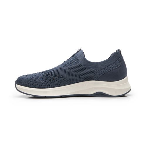 Sneaker Urbano Slip On Flexi para Mujer Estilo 134101 Azul
