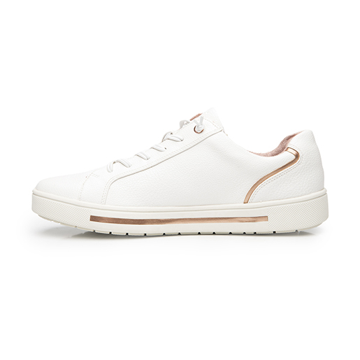 Sneaker Casual Exclusivo Flexi para Mujer Estilo 134301 Blanco