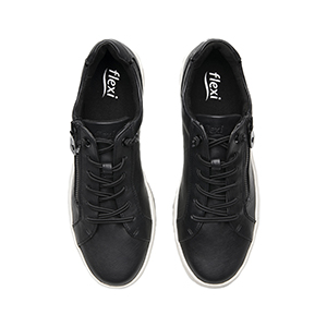 Sneaker Casual Exclusivo Flexi para Mujer Estilo 134301 Negro
