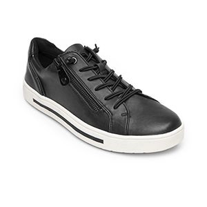 Sneaker Casual Exclusivo Flexi para Mujer Estilo 134301 Negro