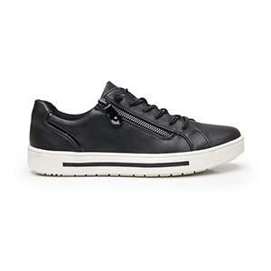 Sneaker Casual Exclusivo Flexi para Mujer Estilo 134301 Negro