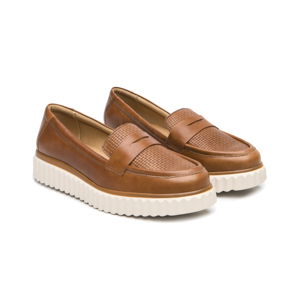 Slip On Casual Flexi para Mujer Estilo 134703 Whisky