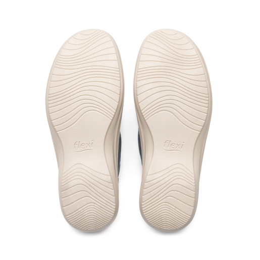 Mule Confort Flexi para Mujer Estilo 134801 Azul