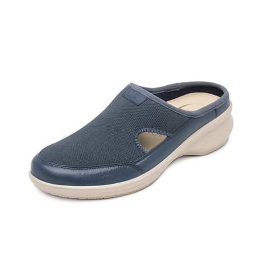 Mule Confort Flexi para Mujer Estilo 134801 Azul
