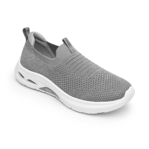 Sneaker Urbano Slip On Flexi para Mujer Estilo 135201 Gris