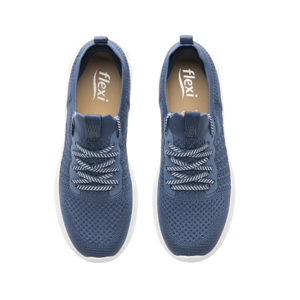 Sneaker Slip On Flexi para Mujer Estilo 135202 Azul