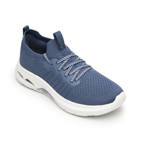 Sneaker Slip On Flexi para Mujer Estilo 135202 Azul