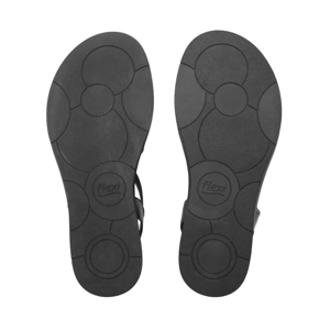 Sandalia De Plataforma Flexi para Mujer Estilo 135302 Negro