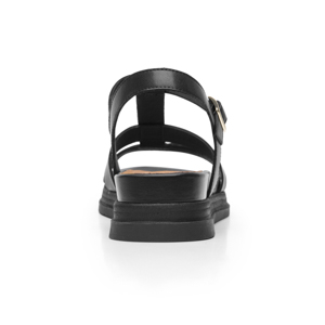 Sandalia De Plataforma Flexi para Mujer Estilo 135302 Negro