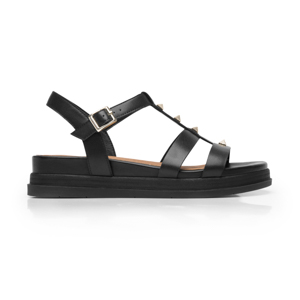 Sandalia De Plataforma Flexi para Mujer Estilo 135302 Negro