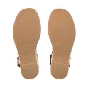Sandalia Cuña Alta Flexi para Mujer Estilo 135401 Rojo