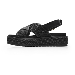 Sandalia De Confort Flexi para Mujer Estilo 135502 Negro