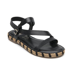 Sandalia Casual Exclusivo Flexi para Mujer Estilo 135701 Negro