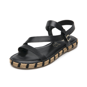 Sandalia Casual Exclusivo Flexi para Mujer Estilo 135701 Negro