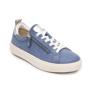 Sneaker Casual Exclusivo Flexi para Mujer Estilo 136101 Azul