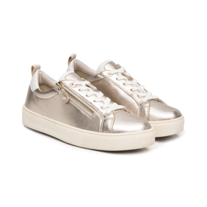Sneaker Casual Exclusivo Flexi para Mujer Estilo 136101 Metalico