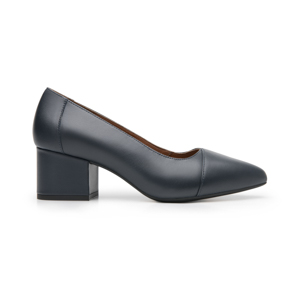 Zapatilla Puntal Flexi para Mujer con 100% Piel Estilo 137506 Marino