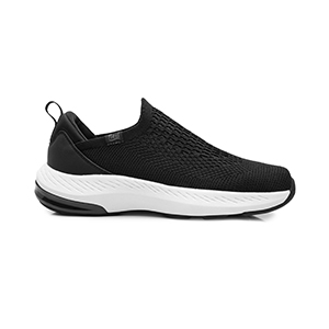Sneaker Suela Con Gel Flexi para Mujer Estilo 138801 Negro