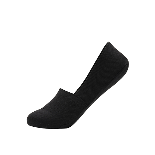 2-Pack Calcetín Invisible Flexi para Mujer Estilo 090910 Negro Y Gris