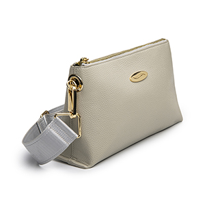 Bolsa Crossbody Flexi para Mujer Estilo 020304 Gris