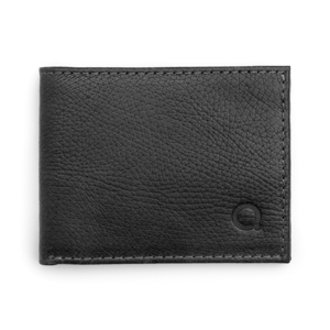 Billetera Quirelli para Hombre con Refuerzo Interno Estilo 070801 Negro