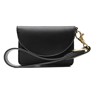 Cartera Con Llavero Ava Flexi para Mujer Estilo 060801 Negro