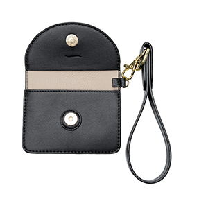 Cartera Con Llavero Ava Flexi para Mujer Estilo 060801 Negro