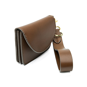 Cartera Con Llavero Ava Flexi para Mujer Estilo 060802 Café
