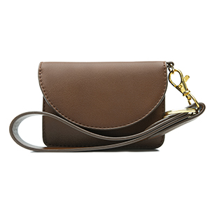 Cartera Con Llavero Ava Flexi para Mujer Estilo 060802 Café