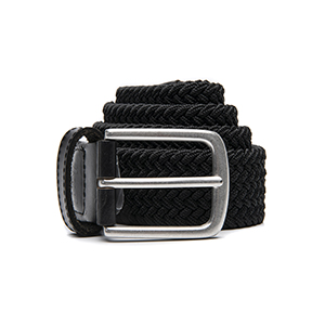 Cinturón Tejido Textil Anderson Flexi para Hombre Estilo 110501 Negro