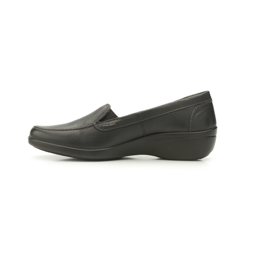 Mocasín Casual Flexi Con Elásticos Laterales Para Mujer - Estilo 18102 Negro