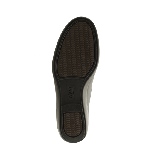 Mocasín De Servicio/Clínico Flexi Con Sistema De Mejor Agarre Para Mujer - Estilo 18112 Negro