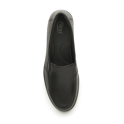 Mocasín De Servicio/Clínico Flexi Con Sistema De Mejor Agarre Para Mujer - Estilo 18112 Negro
