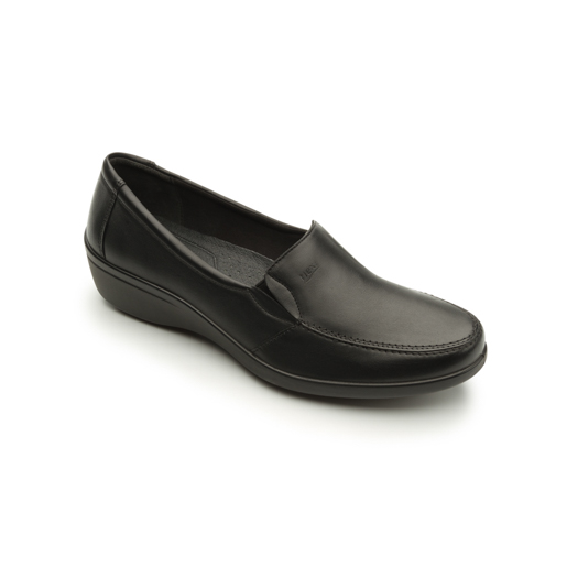 Mocasín De Servicio/Clínico Flexi Con Sistema De Mejor Agarre Para Mujer - Estilo 18112 Negro