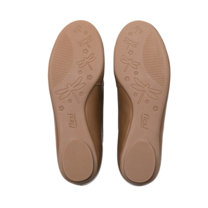 Balerina Casual Flexi para Mujer Estilo 21202 Brandy