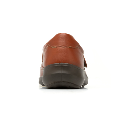 Flat Casual Flexi Con Aberturas Para Mujer - Estilo 25905 Whisky