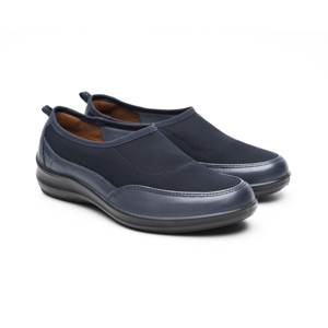 Mule Adaptable Al Pie Flexi para Mujer Estilo 25910 Azul