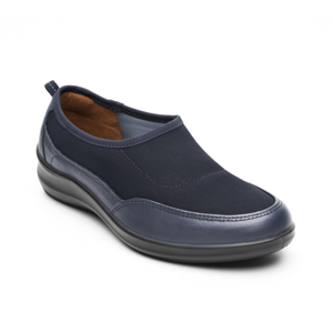 Mule Adaptable Al Pie Flexi para Mujer Estilo 25910 Azul